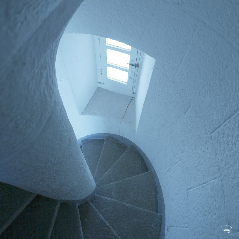 Photo Escalier du Phare de La Teignouse par Philip Plisson