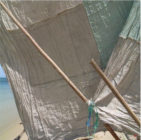 Photo Voile de Pirogue Malgache à balancier par Philip Plisson