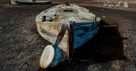Photo Epave de Baleinière par Philip Plisson