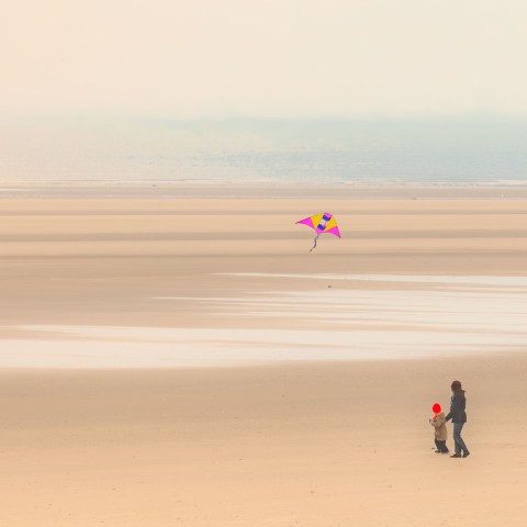 Photo Pastel colors of the beach in winter par Philip Plisson